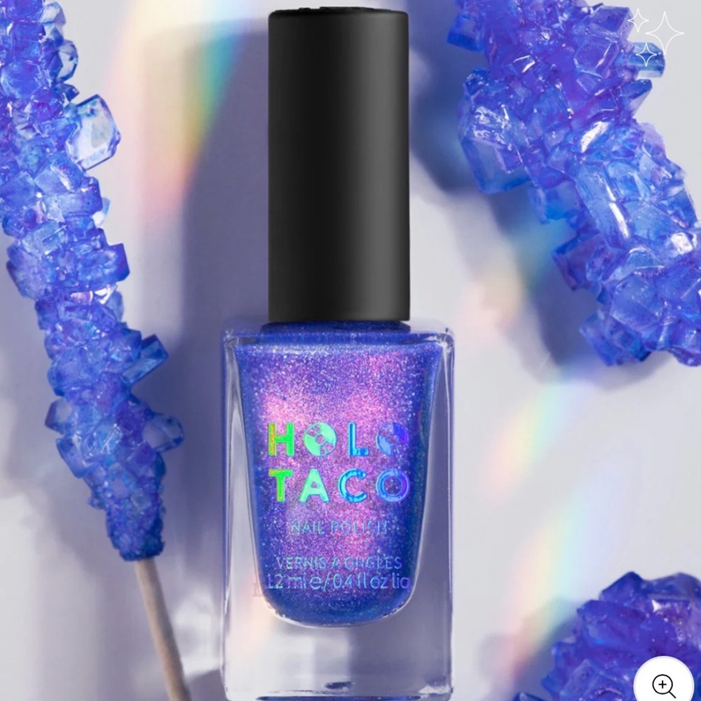 Holo Taco nail polish in BLUE RIZZLER NEW